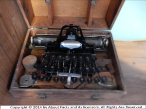 early typewriter